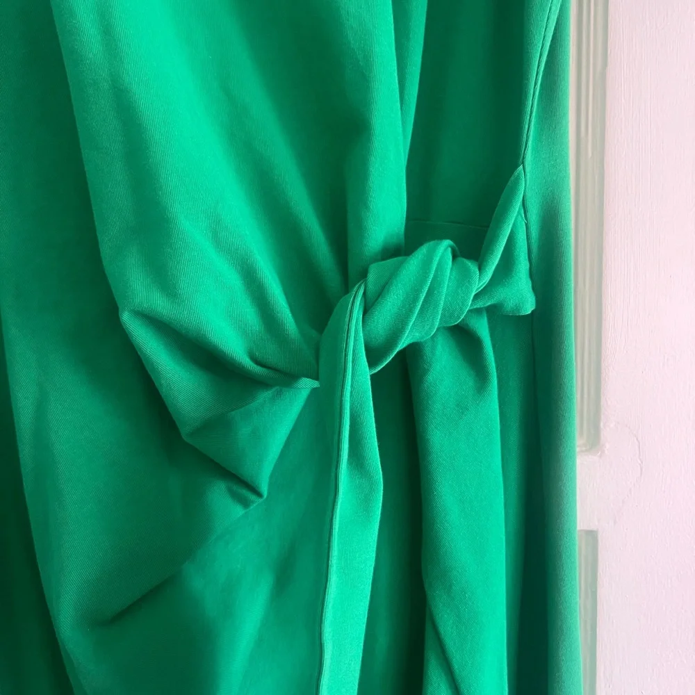 Sezane Kelly Green Pippa dress long - Picture 5 of 9